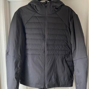 FREE SHIPPING! Lululemon Down For It All Hooded Jacket - Large